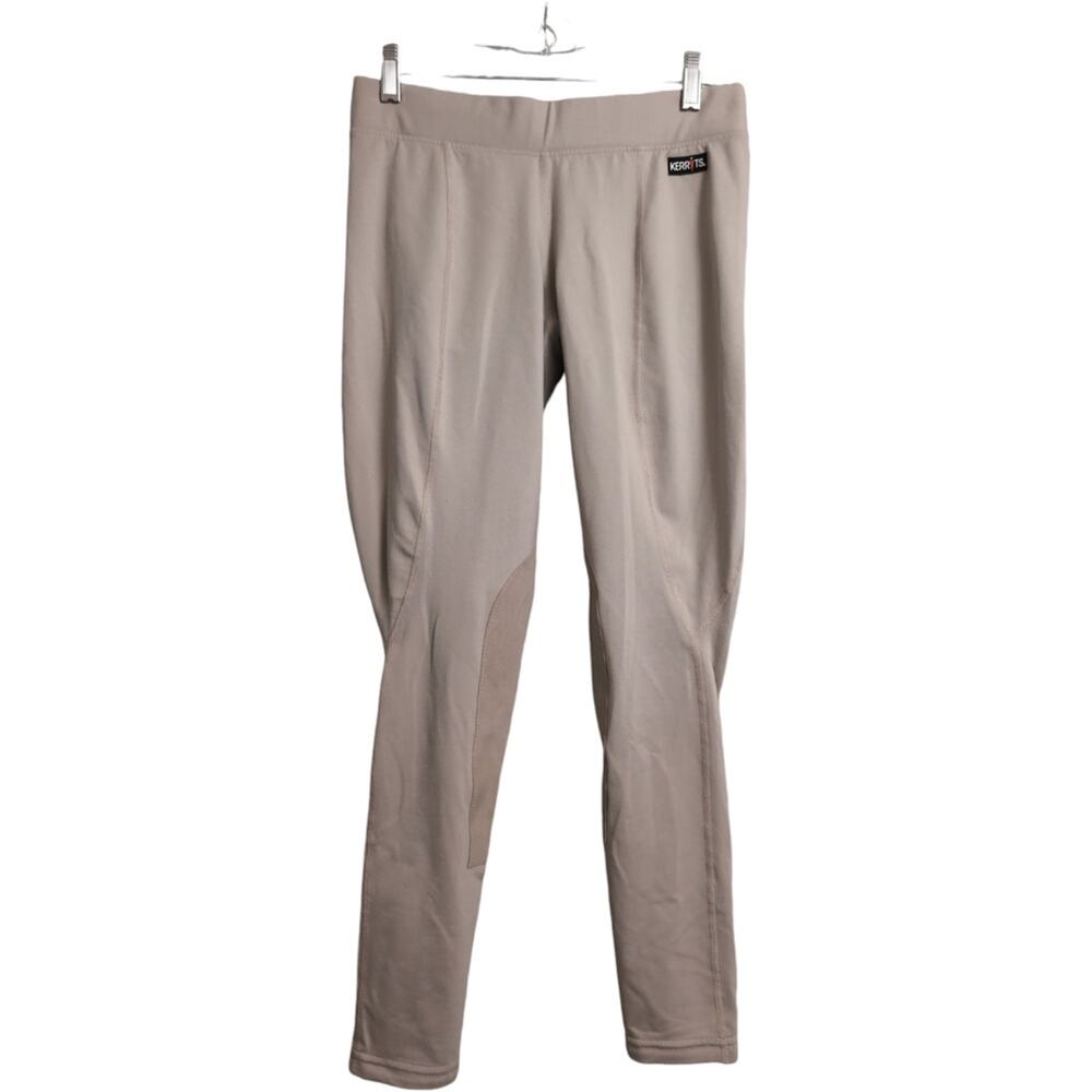 Kerrits Beige Riding Breeches Full Seat Equestrian Pants Womens Size L